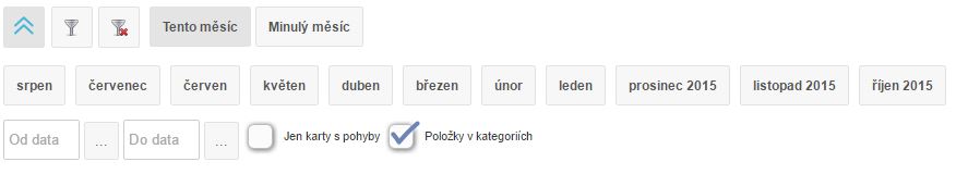 Rozšíření filtr v rozborech Rozšíření filtr v rozborech