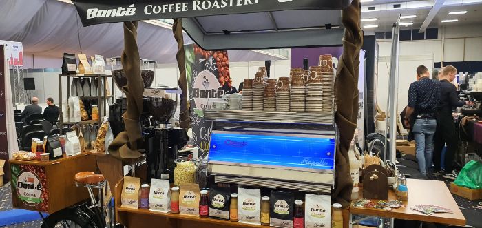 Zdroj: praziarenbonte.sk Stánok s kávou Bonté