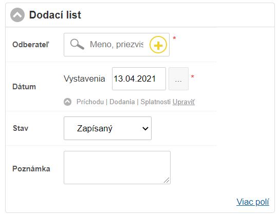 Nový Dodací list